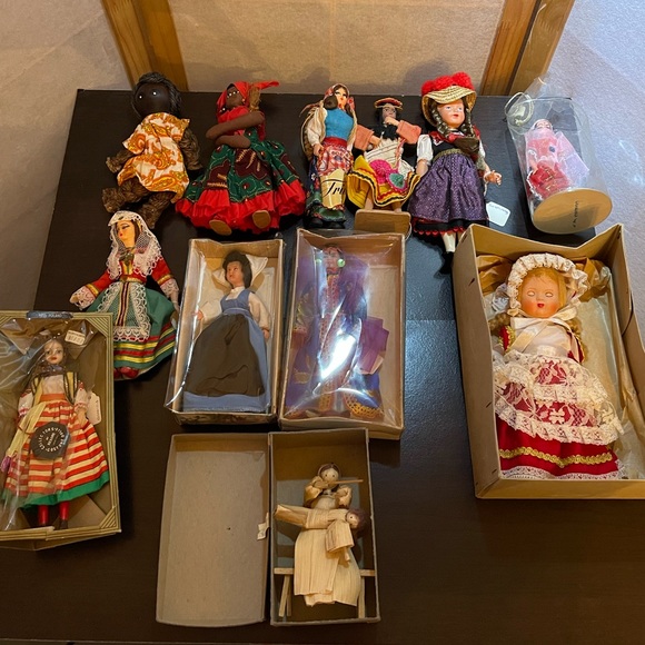 1950s - 1970s Doll Collection Spain Jamaica Poland French morocco and more - Picture 1 of 14